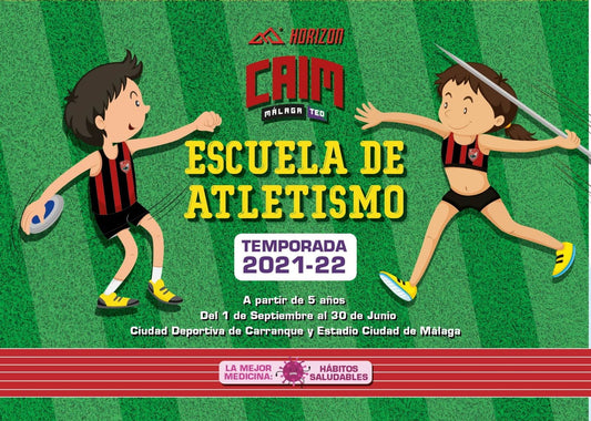 Abierto plazo de inscripción Escuela de Atletismo Temporada 2021-22