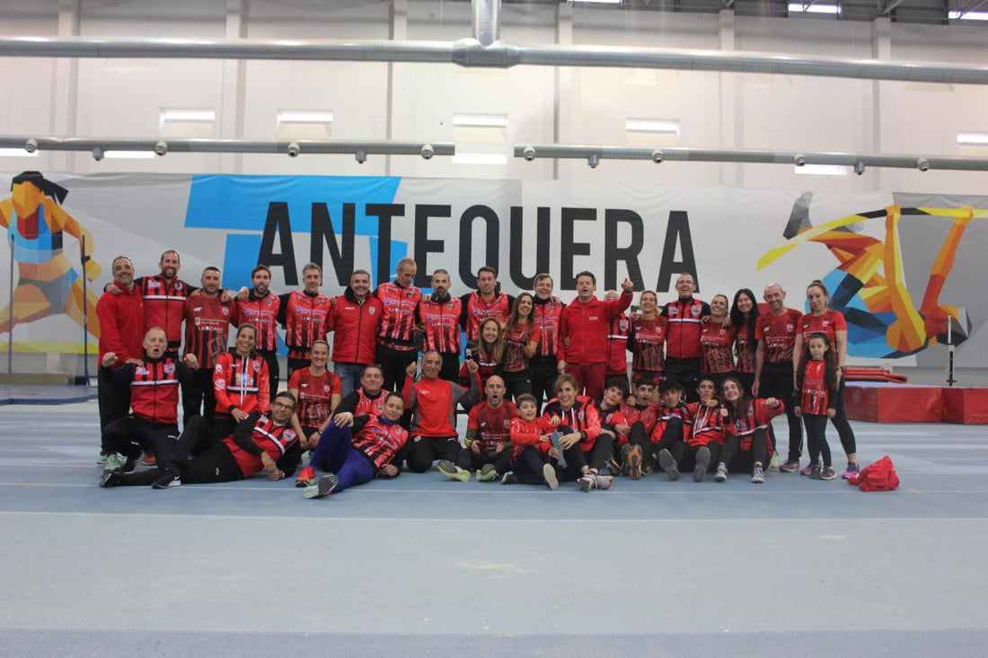 Los máster subcampeones de España en pista cubierta