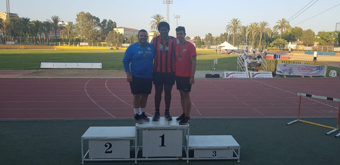 Andrés Díaz campeón de Andalucía sub20 en peso