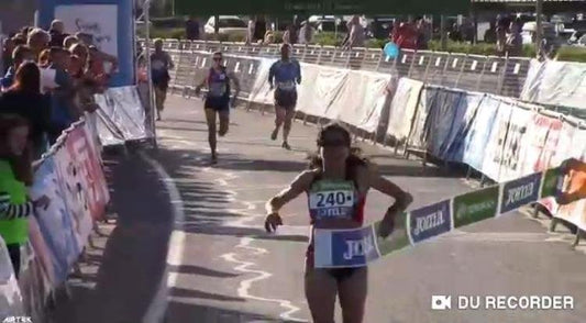 Toñi Alvárez intratable en el Cto. España de milla en ruta