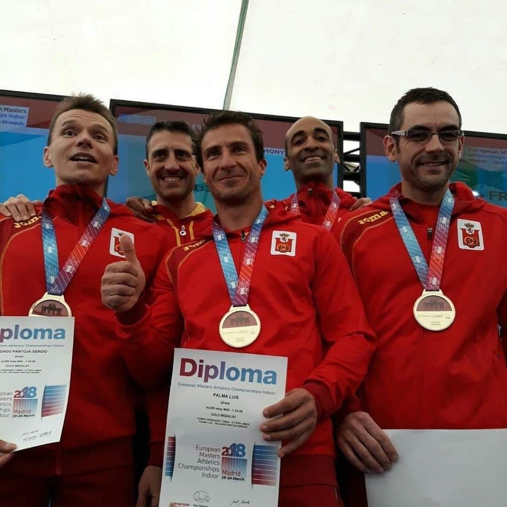 Resultados de Campeonato de Europa Máster en pista cubierta 2018