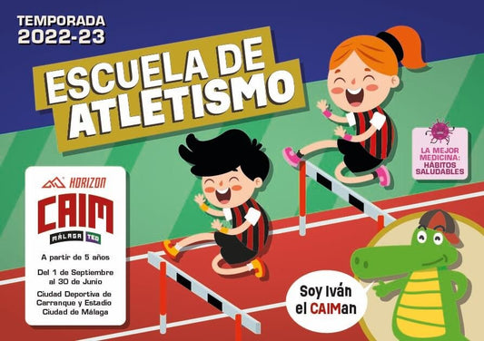 Abierto plazo de inscripción Escuela de Atletismo Temporada 2022-23