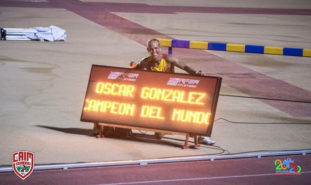 Óscar González campeón del Mundo de decathlon M40
