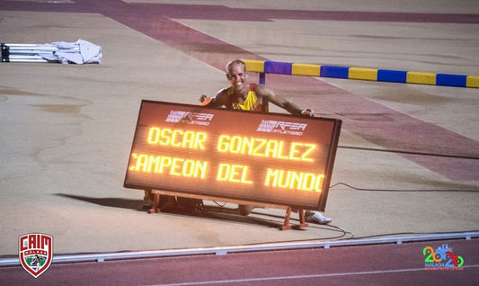 Óscar González campeón del Mundo de decathlon M40