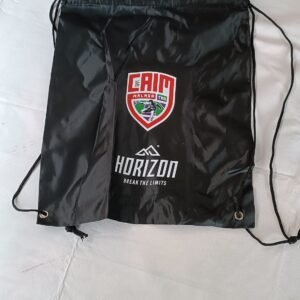 Bolsa cordaje negra