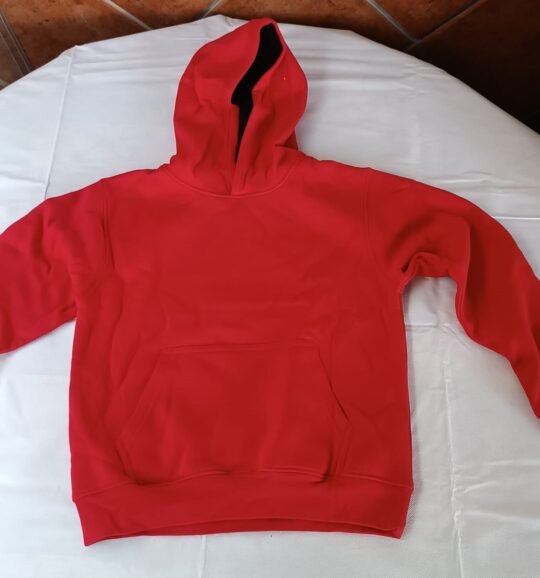Sudadera básica Roja